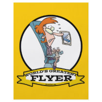 WORLDS GREATEST AIRPLANE FLYER WOMEN CARTOON