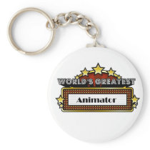World's Greatest Animator Key Chain
