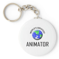 World's Greatest Animator Keychains