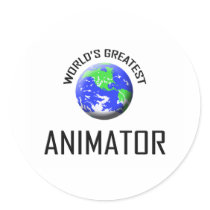 World's Greatest Animator stickers