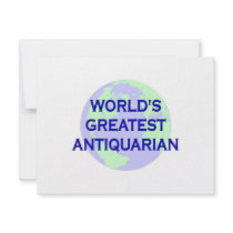 World's Greatest Antiquarian invitations