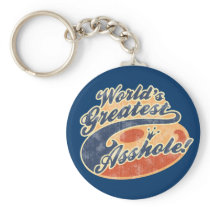 World's Greatest Asshole II Keychain