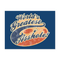 World's Greatest Asshole II Postcard