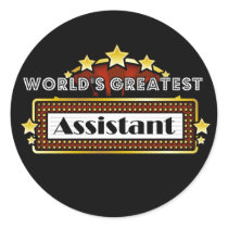 World's Greatest Assistant stickers by greatestjobsgifts World's Greatest Assistant stickers