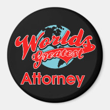 World's Greatest Attorney Fridge Magnets