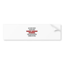 World's Greatest Attorney Joke Bumper Sticker
