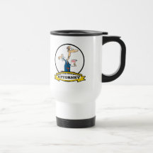 WORLDS GREATEST ATTORNEY MEN CARTOON COFFEE MUGS