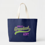 World's Greatest Aunt Bag