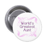  World's Greatest Aunt Button