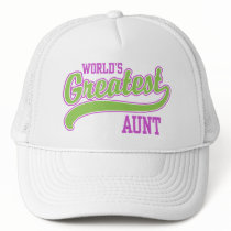 World's Greatest Aunt Mesh Hats