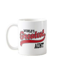World's Greatest Aunt mugs
