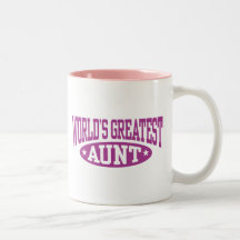 World's Greatest Aunt Mugs
