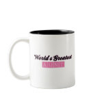 World's Greatest Aunt (Pink) Mug