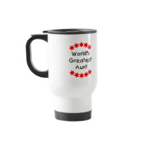World's Greatest Aunt (red) mugs by familyfrenzy World's Greatest Aunt (red) mugs