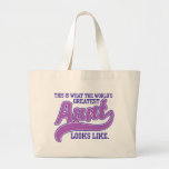 World's Greatest Aunt Tote Bags