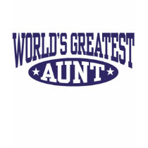 World's Greatest Aunt t-shirts by magarmor World's Greatest Aunt t-shirts