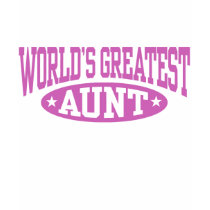 World's Greatest Aunt t-shirts by magarmor World's Greatest Aunt t-shirts