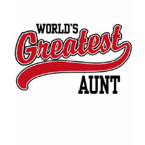 World's Greatest Aunt t-shirts by magarmor World's Greatest Aunt t-shirts