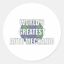 WOrld's Greatest Auto Mechanic Sticker