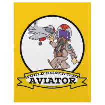 WORLDS GREATEST AVIATOR MEN MALE CARTOON FLYERS
