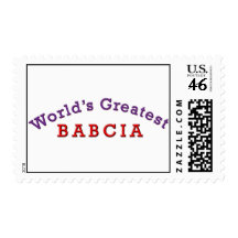World's Greatest Babcia Postage