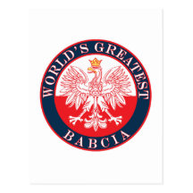 World's Greatest Babcia Postcards