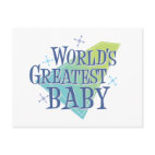 World's Greatest Baby Postcard