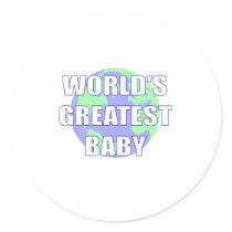 World's Greatest Baby Stickers