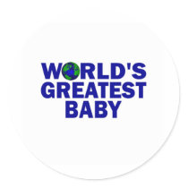 World's Greatest Baby Stickers
