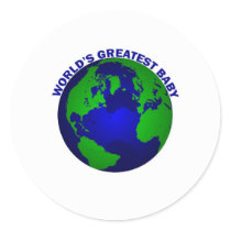 World's Greatest Baby Stickers