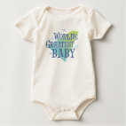 World's Greatest Baby Infant Organic Onesie / Creeper