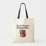 Worlds Greatest Babysitter Canvas Bag