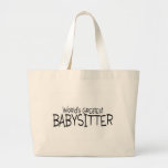 Worlds Greatest Babysitter Canvas Bags