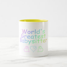 Worlds Greatest Babysitter Mug
