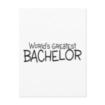 Worlds Greatest Bachelor Postcards