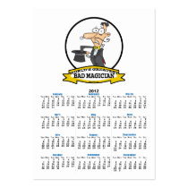 WORLDS GREATEST BAD MAGICIAN CARTOON BUSINESS CARD TEMPLATES