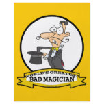 WORLDS GREATEST BAD MAGICIAN CARTOON CUSTOM FLYER