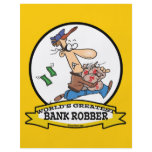 WORLDS GREATEST BANK ROBBER MEN CARTOON FULL COLOR FLYER