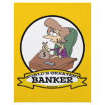 WORLDS GREATEST BANKER WOMEN CARTOON FLYERS