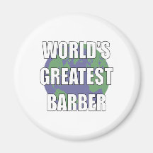WOrld's Greatest Barber Refrigerator Magnet