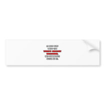 World's Greatest Bartender ... Joke Bumper Stickers