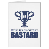 World's Greatest Bastard Cards