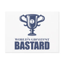 World's Greatest Bastard Post Cards