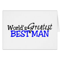 Worlds Greatest Best Man Cards
