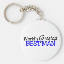 Worlds Greatest Best Man Keychains