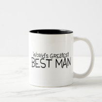 Worlds Greatest Best Man Wedding mugs