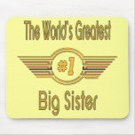 World's Greatest Big Sister Mouse Mats