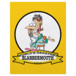 WORLDS GREATEST BLABBERMOUTH WOMEN CARTOON flyers