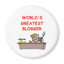 world's greatest blogger magnets