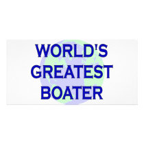 World's Greatest Boater photo cards